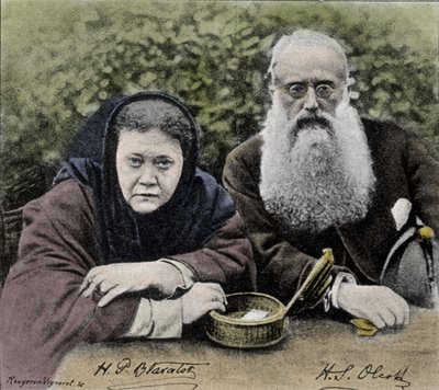 Elena Petrovna Blavatsky (1831-1891), théosophe russe, cofondatrice de la Société Théosophique en 1875 avec Henry Steel Olcott. - Unknown artist