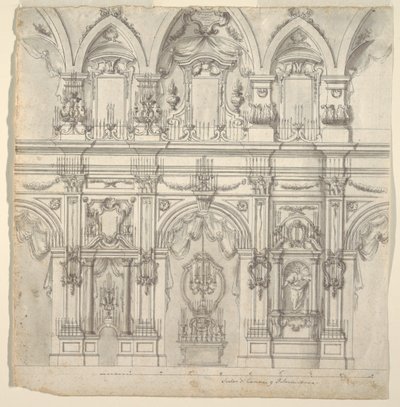 Élévation de la nef d