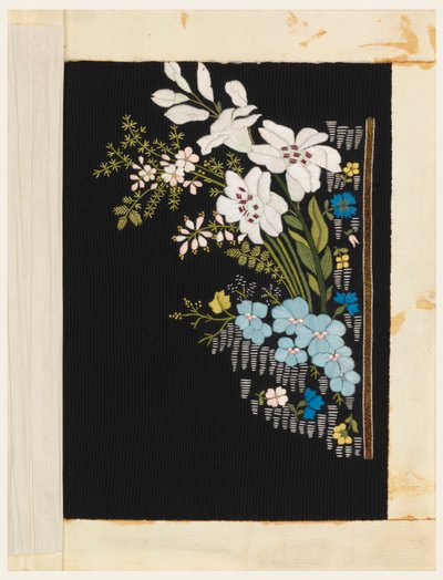 Échantillon de broderie - Unknown artist