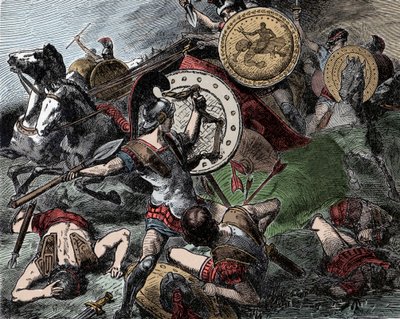 Épaminondas sauve Pélopidas - Unknown artist