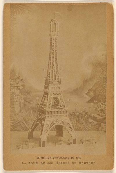 Exposition Universelle de 1889. La Tour De 300 Metres De Hauteur. - Unknown artist