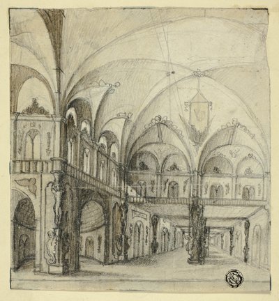 Intérieur fantastique - Unknown artist