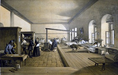 Florence Nightingale (1820 - 1910) à l