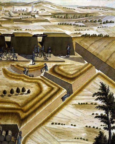 Fortification de type Vauban - dans "Traité de l