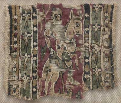Fragment de Clavus avec Homme à Cheval - Unknown artist