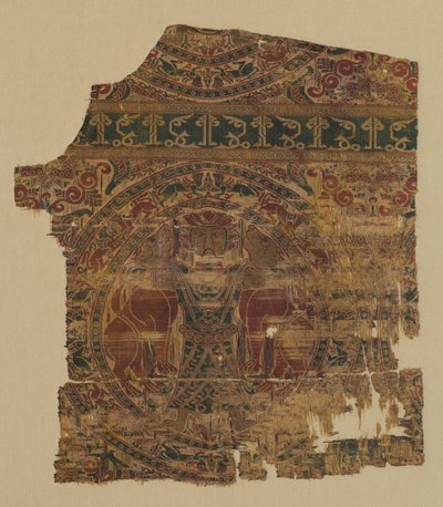 Fragment avec étrangleur de lion d