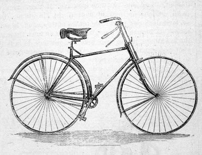 Modèle de cadre de bicyclette - Unknown artist