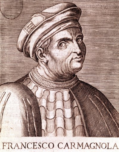 Francesco Bussone Comte de Carmagnola Condottiere Italien (Carmagnola 1385 à Venise 1432) - Unknown artist