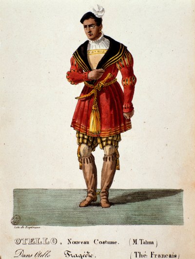 François Joseph Talma dans Otello par Jean-François Ducis - Unknown artist