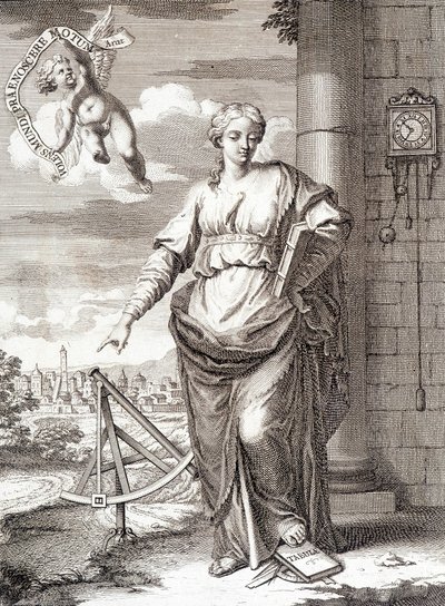 Frontispice des Éphémérides années 1775-1786, par Eusachio Zanotto - Unknown artist