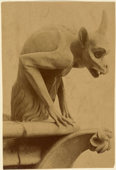 [Gargoyle, Notre-Dame] - Unknown artist