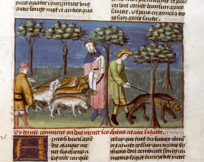 Gaston Phoebus, Le Traité de la Chasse - Unknown artist