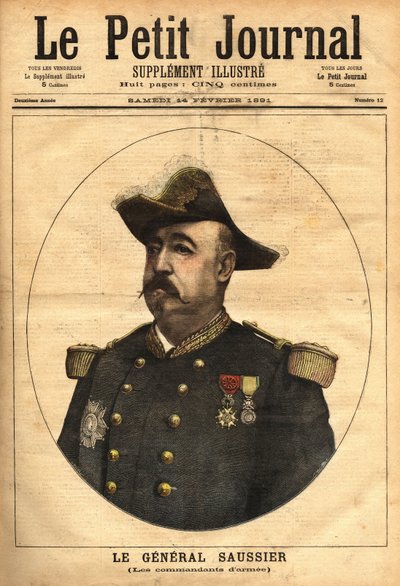 Général Félix Gustave (Félix-Gustave) Saussier (1828-1905), devenu commandant d