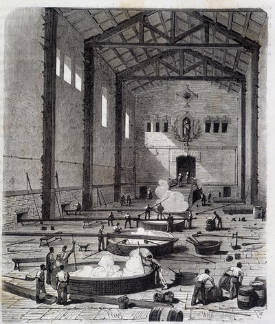 Vue générale de la salle des chaudières d