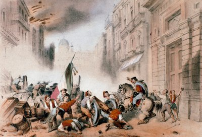 Giuseppe Garibaldi entrant à Palerme, 26 mai 1860 - Unknown artist