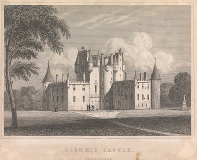 Château de Glammis, Forfarshire; page 9 (Volume Deux) - Unknown artist
