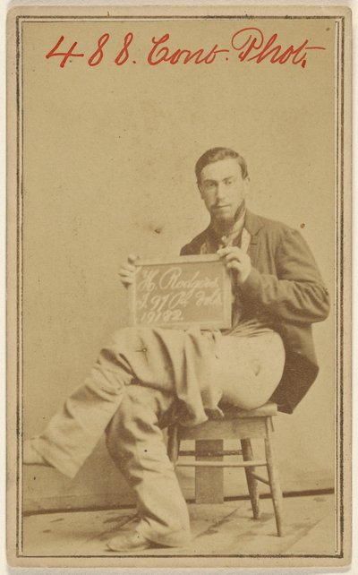 [H. Rodgers, victime de la guerre civile] - Unknown artist