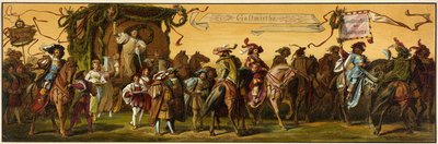 Procession de Hans Makart dans la ville de Vienne - Unknown artist