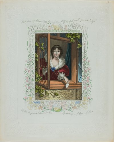Hâtez-vous de quitter mon treillis, la lettre vole (valentin) - Unknown artist