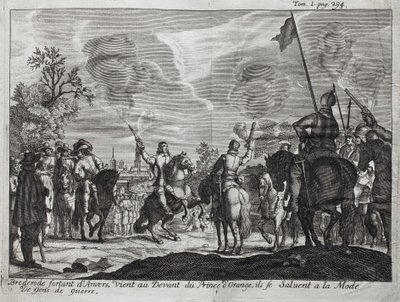 Henri, comte de Brederode, quittant Anvers, se présente devant Guillaume Ier d