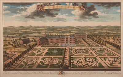 Le Palais Royal de Sa Majesté à Kensington, c.1707-14 - Unknown artist