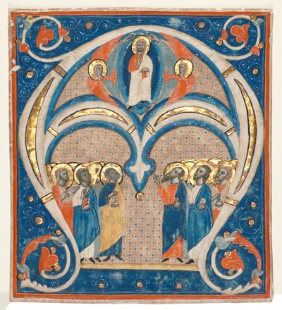 Initiale historiée (A) extraite d