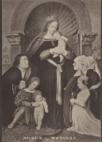 Holbein - Madone - Unknown artist