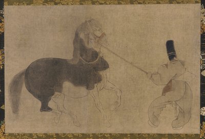 Cheval et accompagnateur - Unknown artist