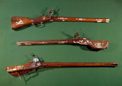 Fusils de chasse (16ème siècle) - Unknown artist