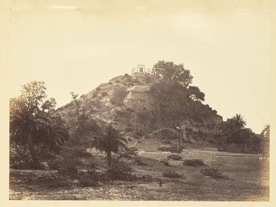 [Hutte à flanc de colline, Inde] - Unknown artist