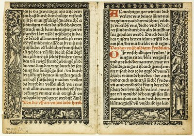 Illustration de Hortulus animae, planche 31 de Gravures sur bois tirées de livres du XVIe siècle - Unknown artist