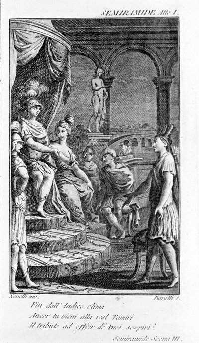 Illustration de Sémiramis, opéra d