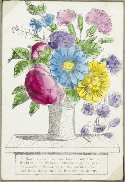 Dans Flowers and Blossoms (valentin) - Unknown artist