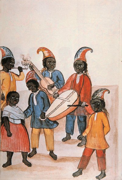 Danse indienne, du livre "Trujillo del Peru" ou "Códice Martínez Compañón" - Unknown artist