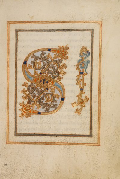 Lettres habitées SI - Unknown artist