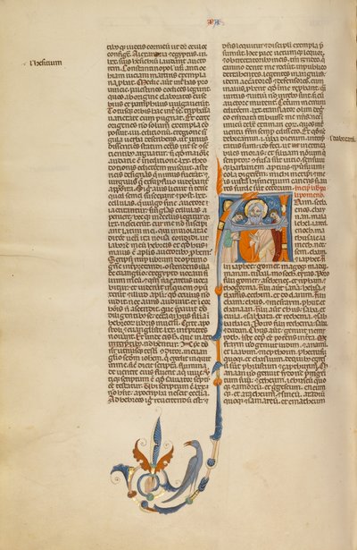 Initiale A : Les trois patriarches - Unknown artist