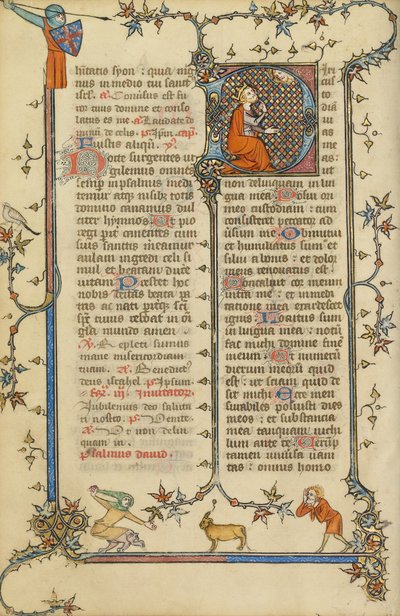 Initiale D : David montrant sa bouche - Unknown artist