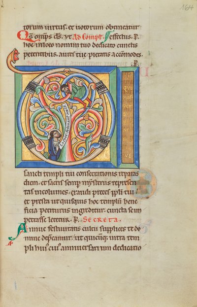 Initiale D : Zachée et le Christ - Unknown artist