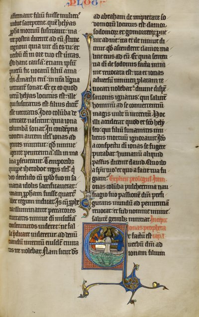 Initial E : Jonas jeté dans la mer - Unknown artist