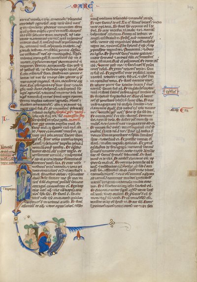 Initial I : Saint Marc - Unknown artist