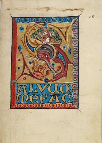 Initiale S : Le Christ en tant qu