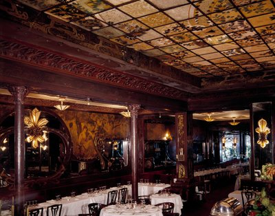 Vue intérieure du restaurant Chez Maxim