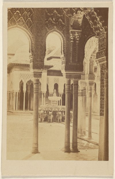 [Vue intérieure des colonnes, l