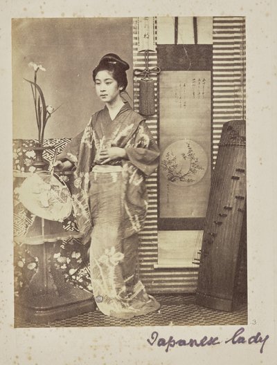 Dame japonaise - Unknown artist