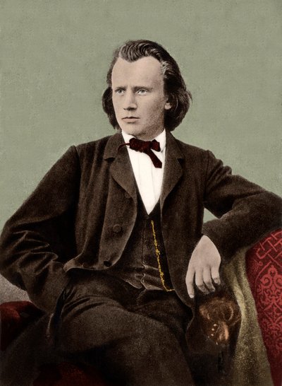 Johannes Brahms (1833-1897) compositeur allemand - Unknown artist