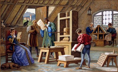 Johannes Gensfleisch Gutenberg (1400-1468), inventeur de l