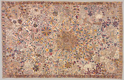 Kantha (courtepointe de cérémonie) - Unknown artist