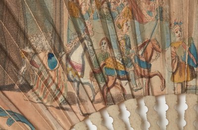 Éventail de couronnement du Roi George III - Unknown artist