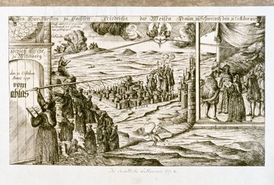 LUTHER Martin: Impression allégorique du rêve de Frédéric le Sage, prince de Saxe - Unknown artist