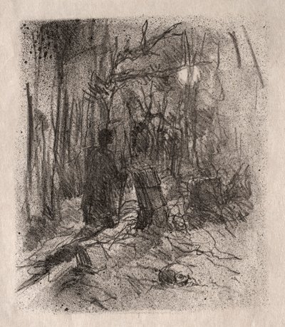 Le Cimetière de Busk - Unknown artist